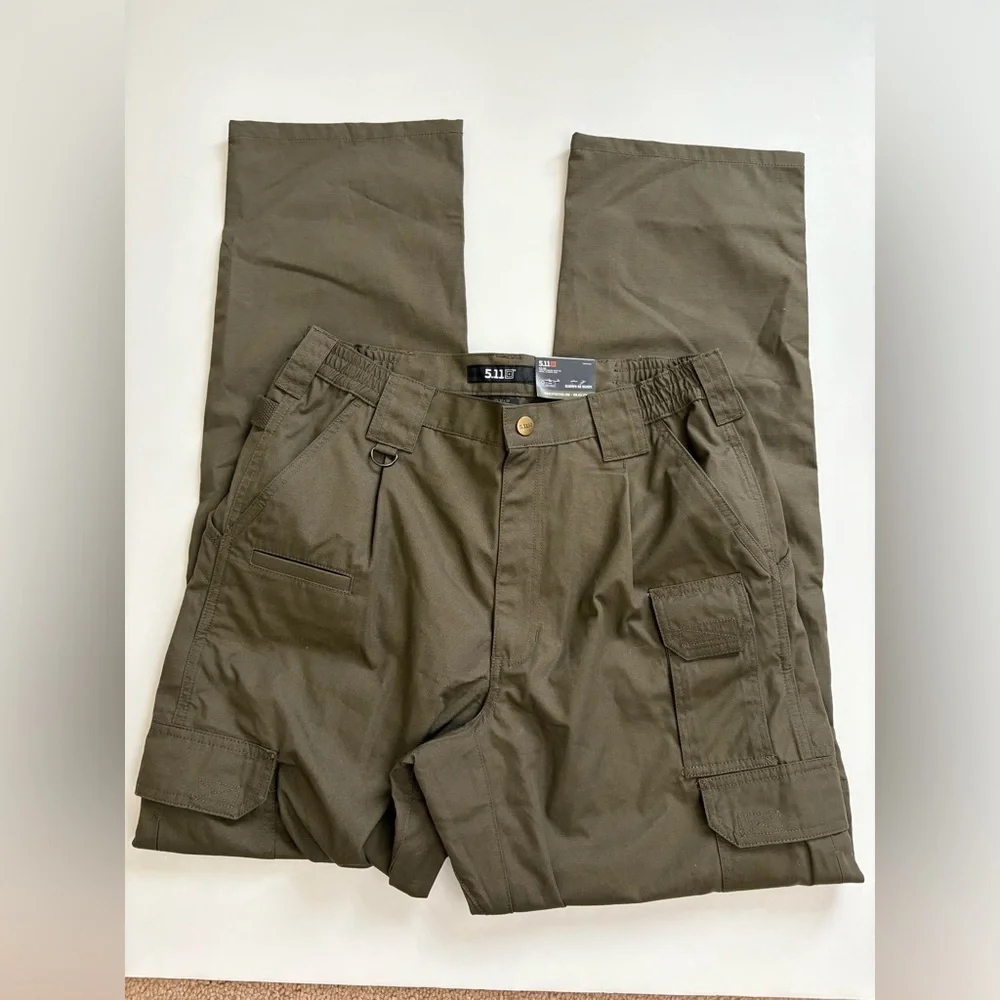 5.11 Tactical Taclite Pro Pant 32 x 34 Regular New with Tags Olive Green